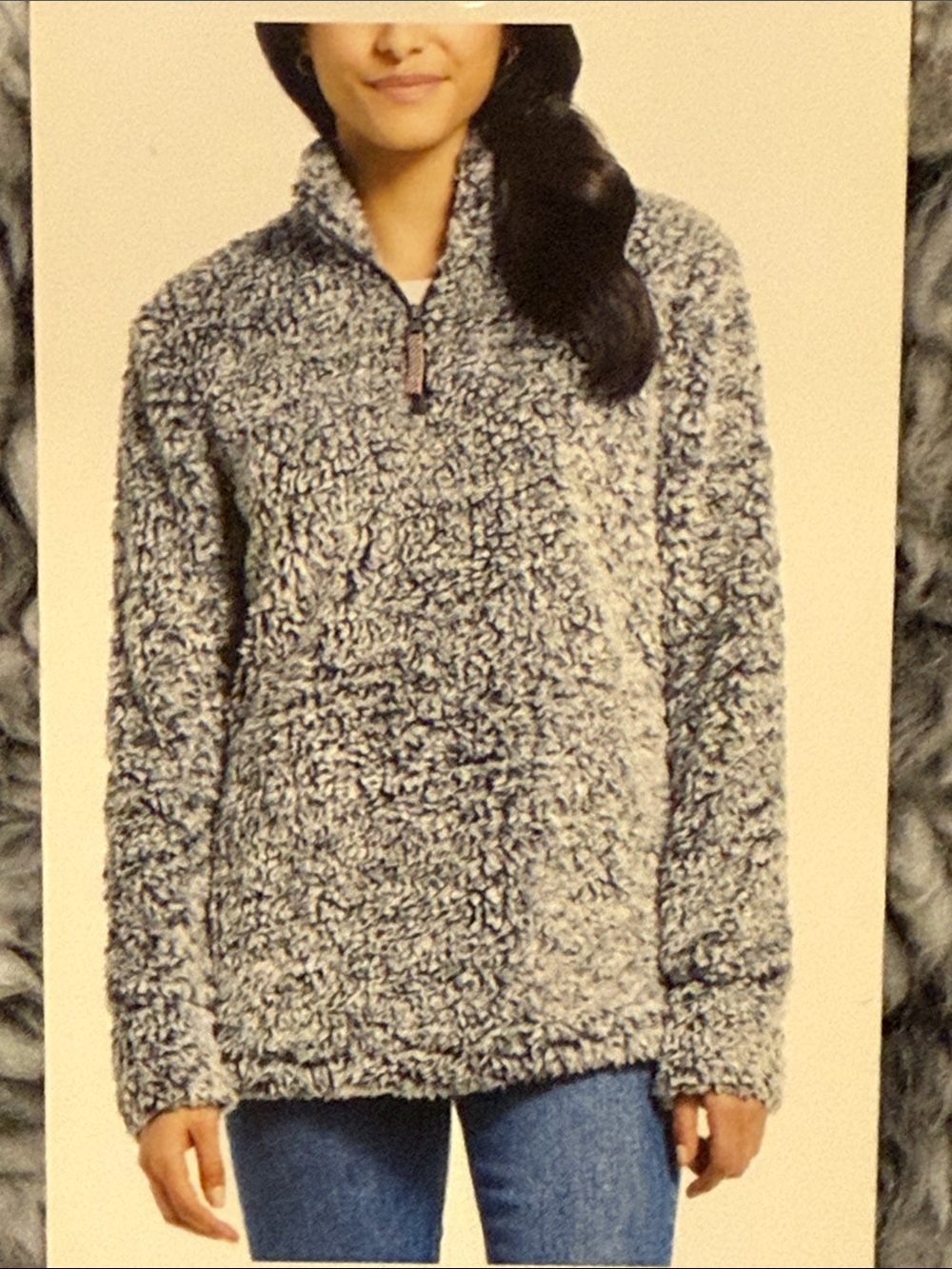 Original Weatherproof Vintage Quarter Zip Pullover